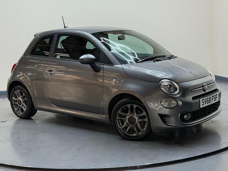 Grey Used 2018 Fiat 500 S Hatchback | £6,495 (Fair price) - Image 1/4