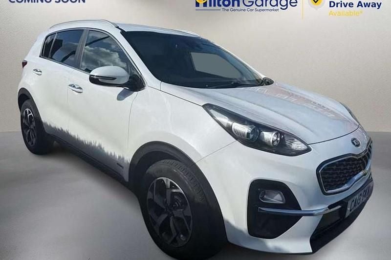 Begagnad Kia Sportage 177 HK (130 kW) 2019 Vit SUV