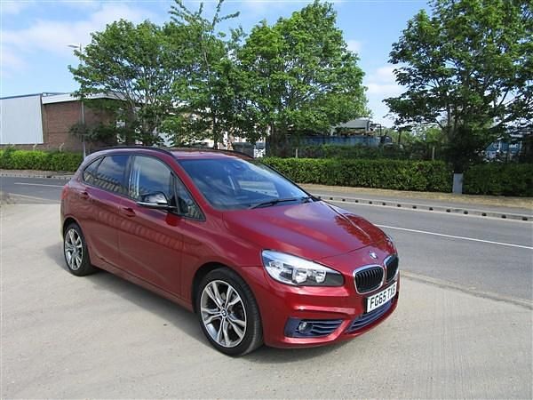 Red Used 2015 BMW 216 Sport Line Estate | £5,895 (Good price) - Image 1/1