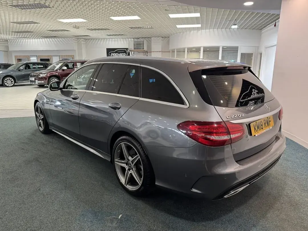 Used Mercedes C220 AMG line 2018 Grey Estate