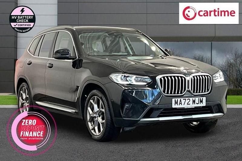 Black Used 2022 BMW X3 xLine SUV | £23,990 (Super price) - Image 1/1