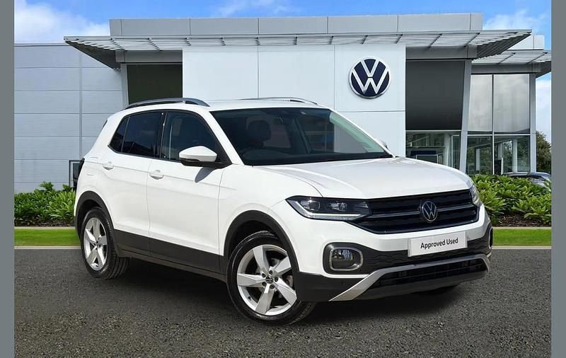 Used VW T-Cross SEL 150 HP (110 kW) 2023 White SUV