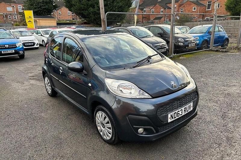 Grey Used 2013 Peugeot 107 Active Hatchback | £3,295 (Fair price) - Image 1/1