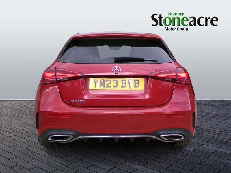 Used Mercedes A180 Executive 136 HP (100 kW) 2023 Red Hatchback