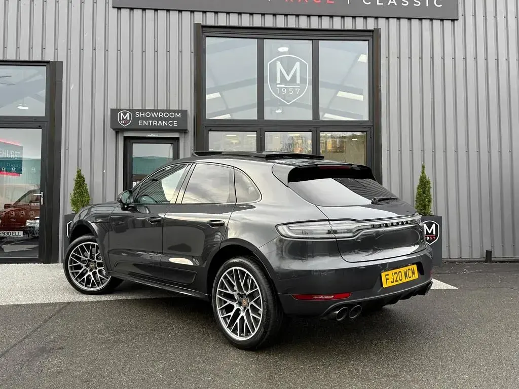 Used Porsche Macan Turbo 2020 Grey SUV