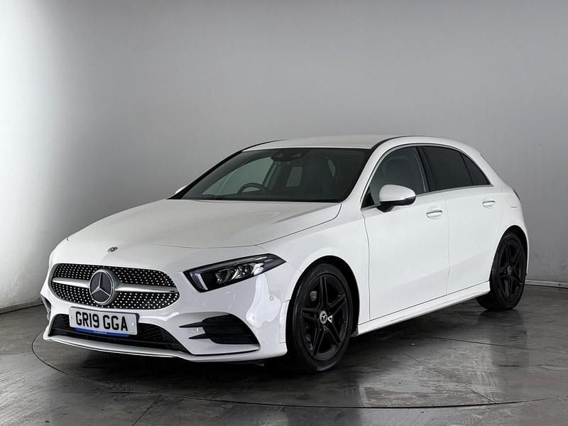 Used Mercedes A200 AMG Line Premium 2019 White Hatchback