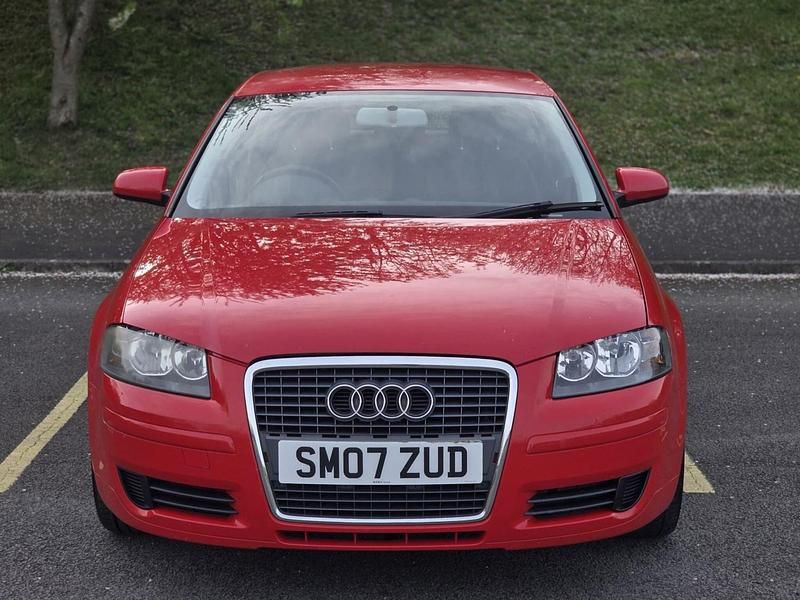 Używany Audi A3 2007 Czerwony Hatchback