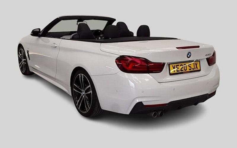 Used BMW 430 Cabriolet M Sport 252 HP (185 kW) 2020 White Cabriolet