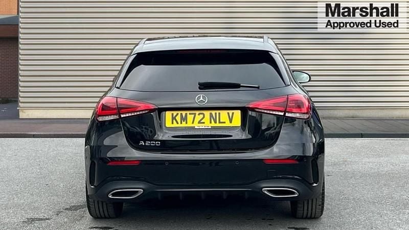 Used Mercedes A200 AMG Line Premium Plus 163 HP (119 kW) 2022 Black Hatchback