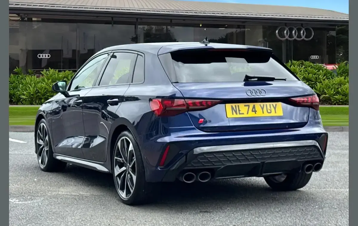 Used Audi S3 Sportback Black Edition 333 HP (244 kW) 2024 Blue Hatchback
