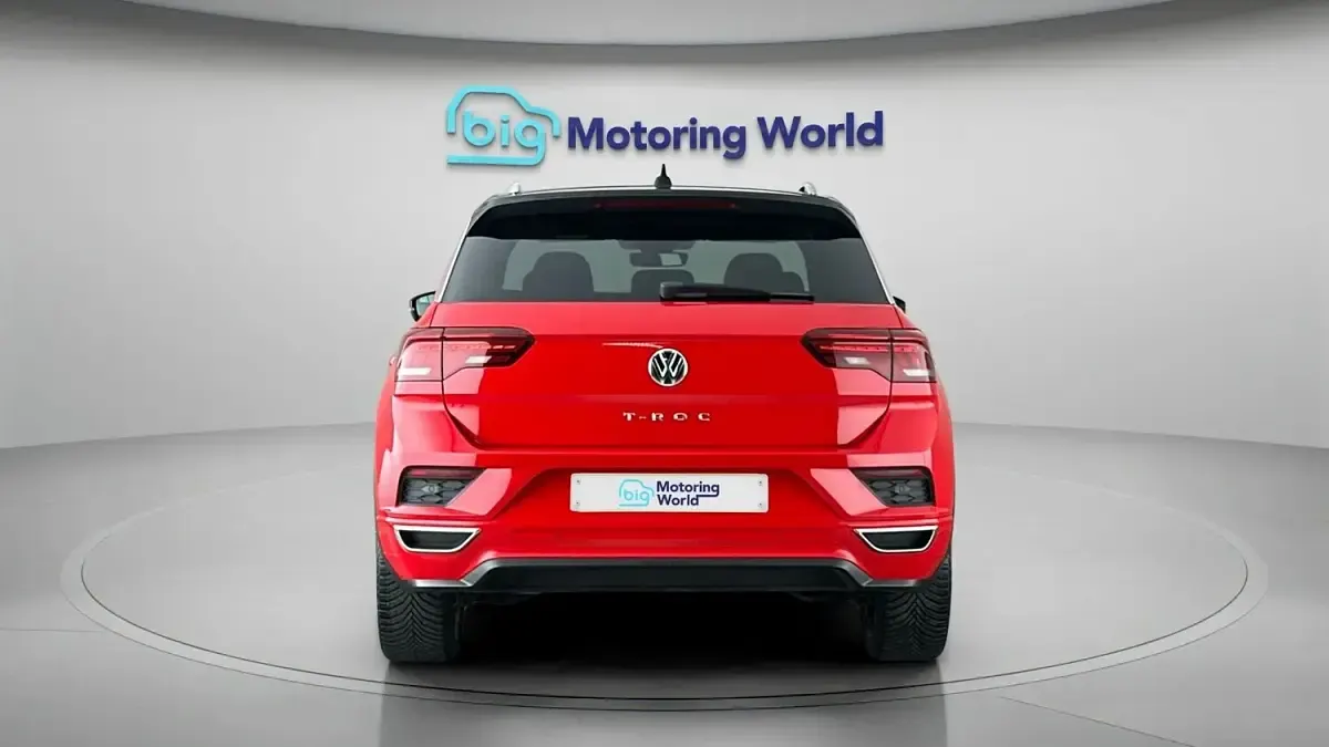 Used VW T-Roc R-line 150 HP (110 kW) 2019 Red SUV