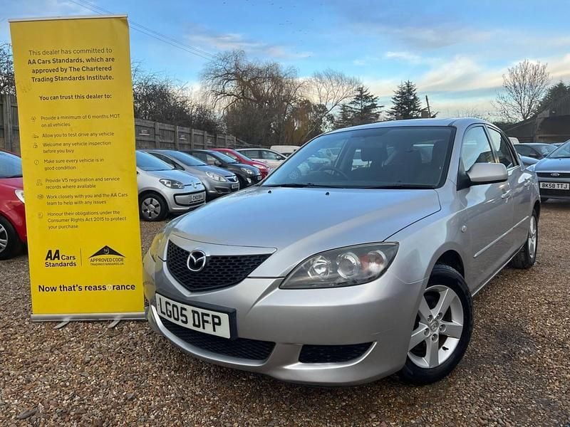 Silver Used 2005 Mazda 3 Hatchback | £3,199 (Fair price) - Image 1/4