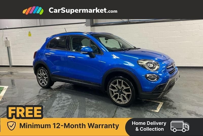 Blue Used 2018 Fiat 500X Cross SUV | £10,197 (Fair price) - Image 1/4