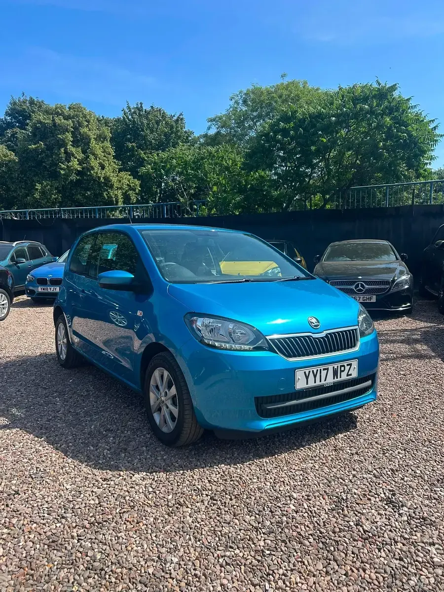 Used Skoda Citigo SE 2017 Blue Hatchback