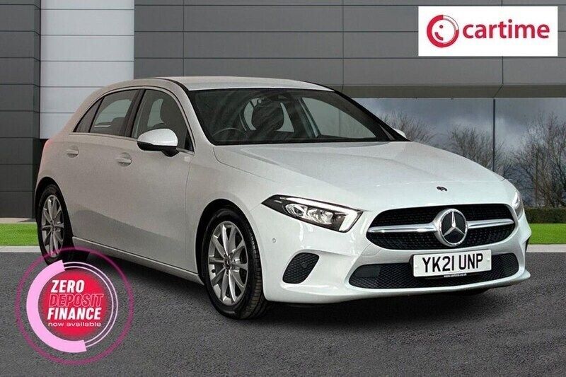 White Used 2021 Mercedes A200 Executive Hatchback | £17,299 (Fair price) - Image 1/3