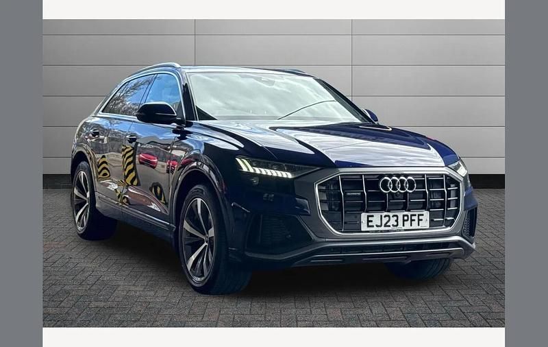 Used Audi Q8 Comfort 286 HP (210 kW) 2023 Blue SUV