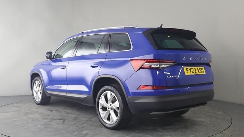 Used Skoda Kodiaq SE L 150 HP (110 kW) 2022 Blue SUV