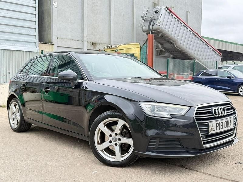 Used Audi A3 Sport 150 HP (110 kW) 2018 Black Sedan