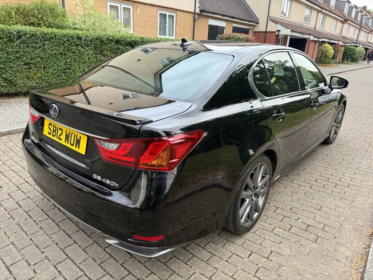 Used Lexus GS450H Sport Line 2012 Black Sedan