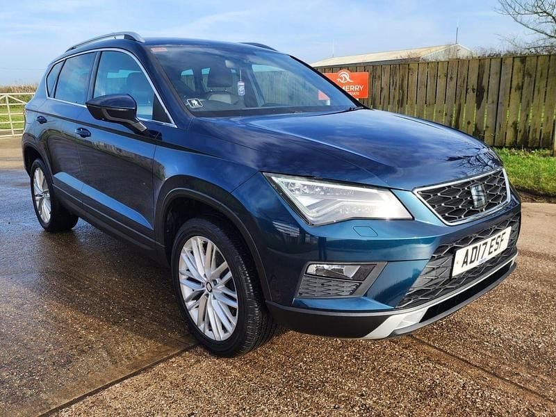 Used Seat Ateca 4Drive 150 HP (110 kW) 2017 Blue SUV