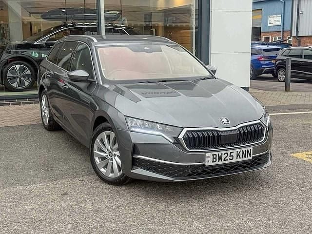 Graphite grey metallic New 2025 Skoda Octavia SE L Estate | £30,000 (Fair price) - Image 1/4