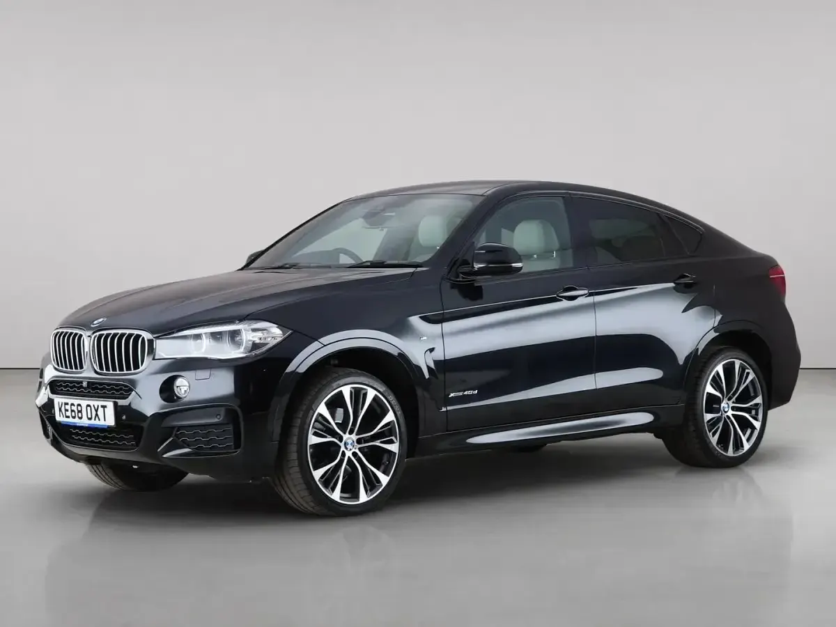 Used BMW X6 M Sport 313 HP (230 kW) 2018 Black SUV