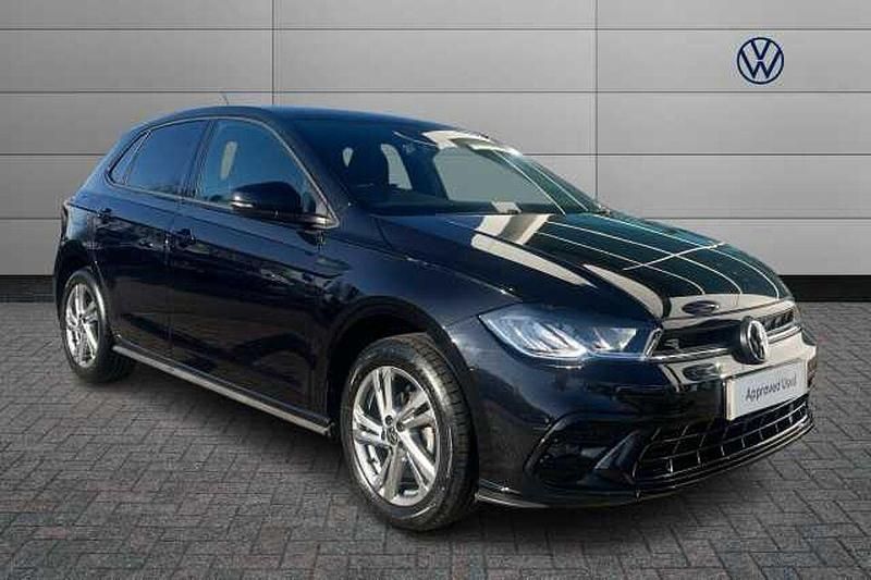 Used VW Polo R-line 95 HP (69 kW) 2024 Black Hatchback