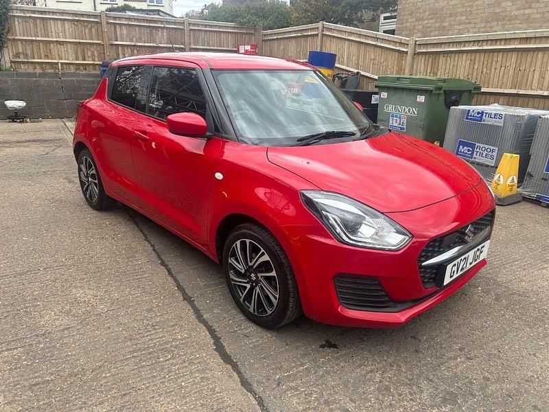 Used Suzuki Swift SZ-L 2021 Red Hatchback