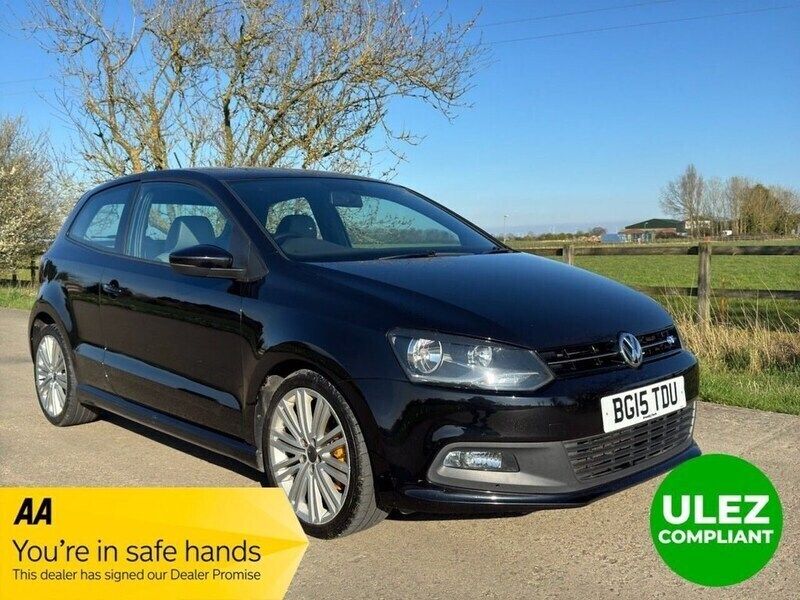 Black Used 2015 VW Polo BlueGT Hatchback | £7,850 (Fair price) - Image 1/4