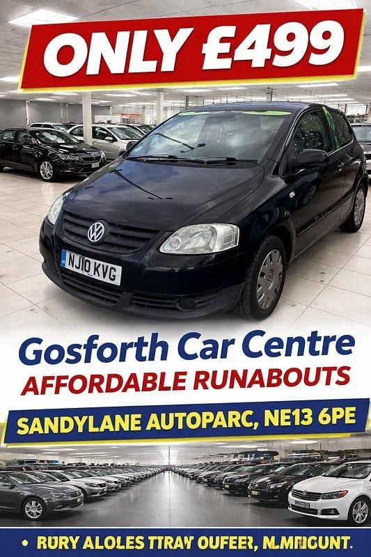 Used VW Fox 55 HP (40 kW) 2010 Black Hatchback