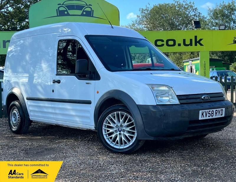 Used Ford Transit Connect 90 HP (66 kW) 2008 White MPV