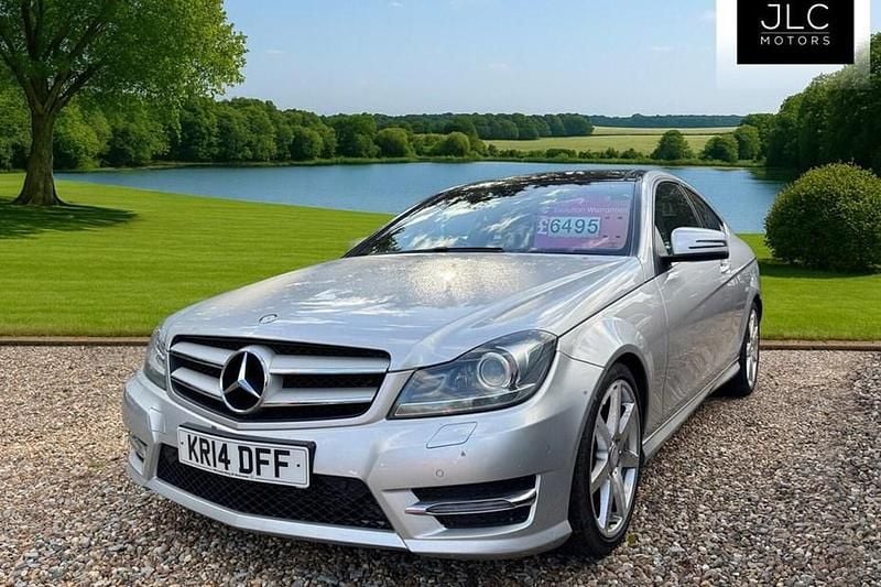 Silver Used 2014 Mercedes C220 Sport Edition Coupe | £6,495 (Super price) - Image 1/1