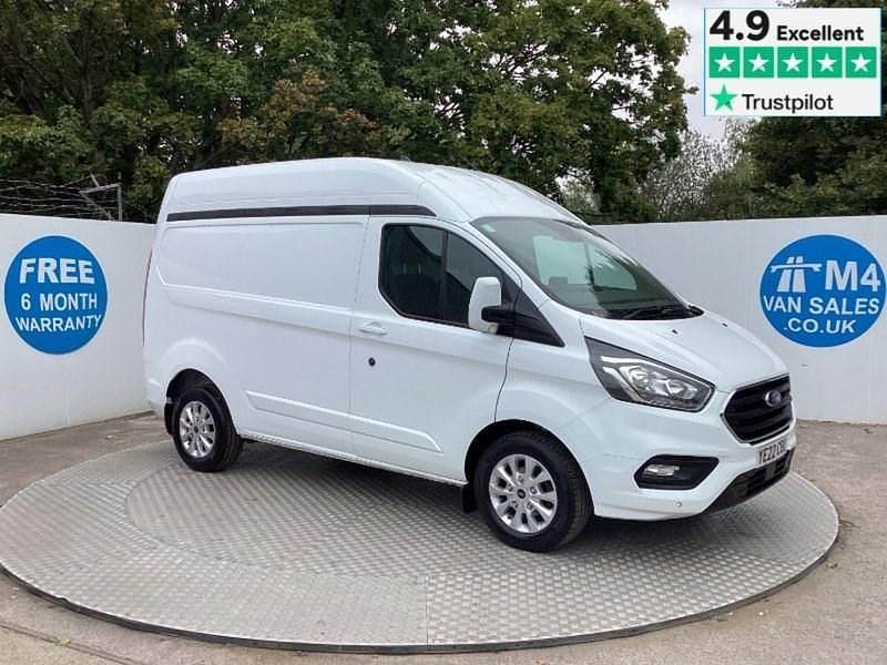 White Used 2022 Ford Transit Custom Limited Van | £20,995 (Fair price) - Image 1/4