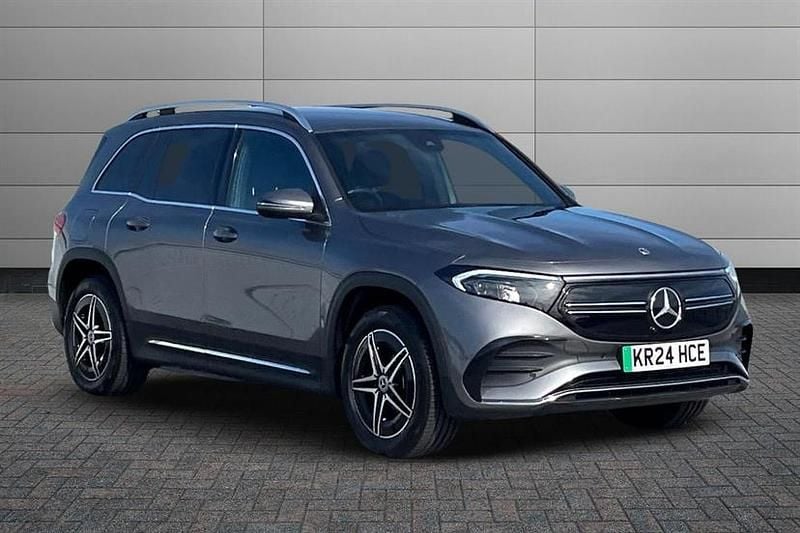Mountain grey Used 2024 Mercedes EQB350 AMG line SUV | £30,990 (Fair price) - Image 1/4