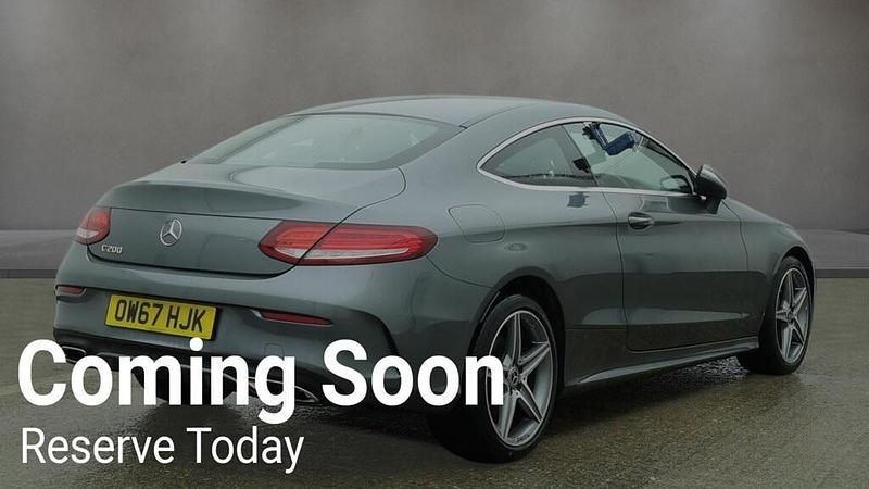 Used Mercedes C200 AMG line 2017 Grey Coupe