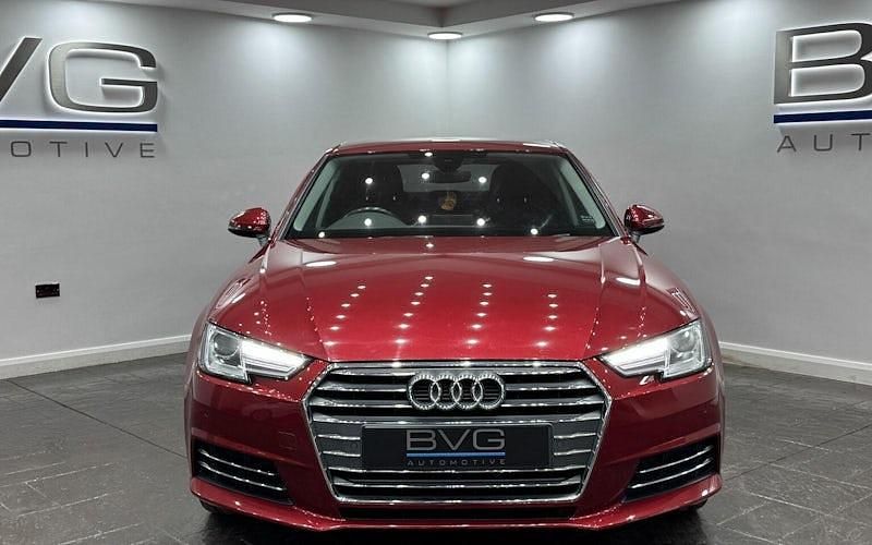 Used Audi A4 Sport 150 HP (110 kW) 2017 Red Sedan