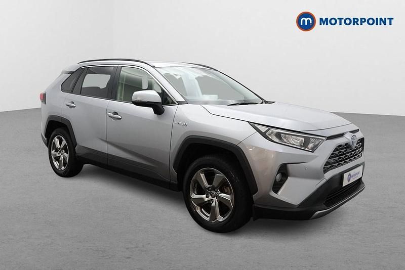 Silver Used 2021 Toyota RAV4 Hybrid Design SUV | £25,549 (Super price) - Image 1/4