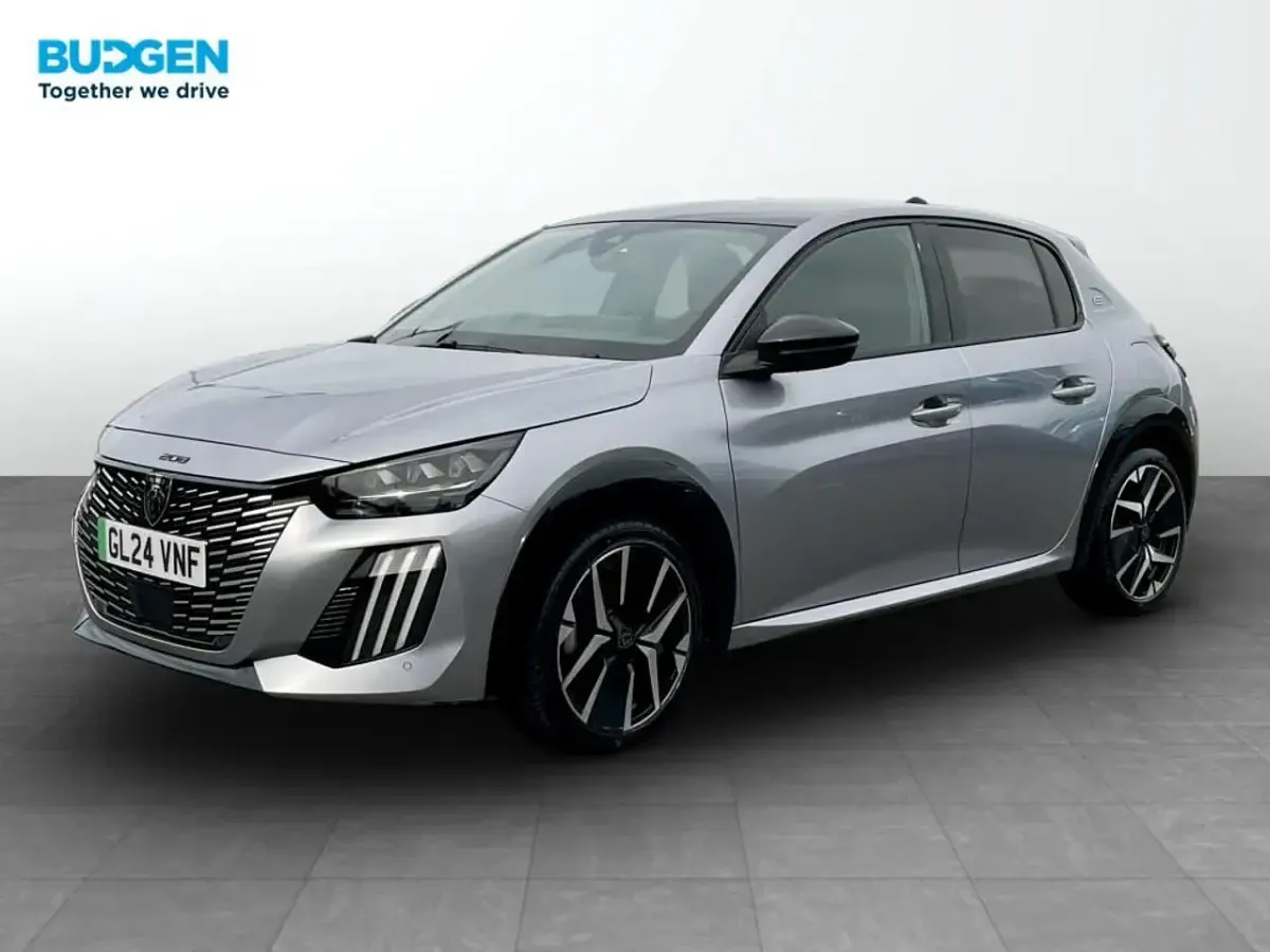 Used Peugeot e-208 GT 113 kW (154 HP) 2024 Grey Hatchback
