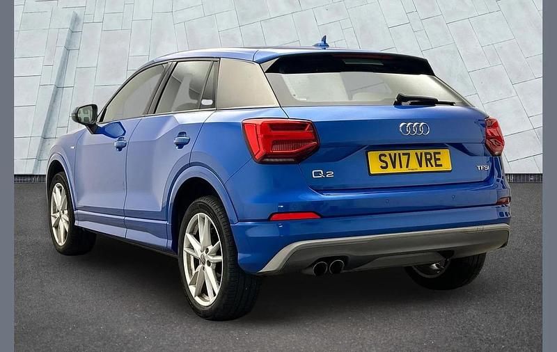 Used Audi Q2 S-Line 150 HP (110 kW) 2017 Blue SUV
