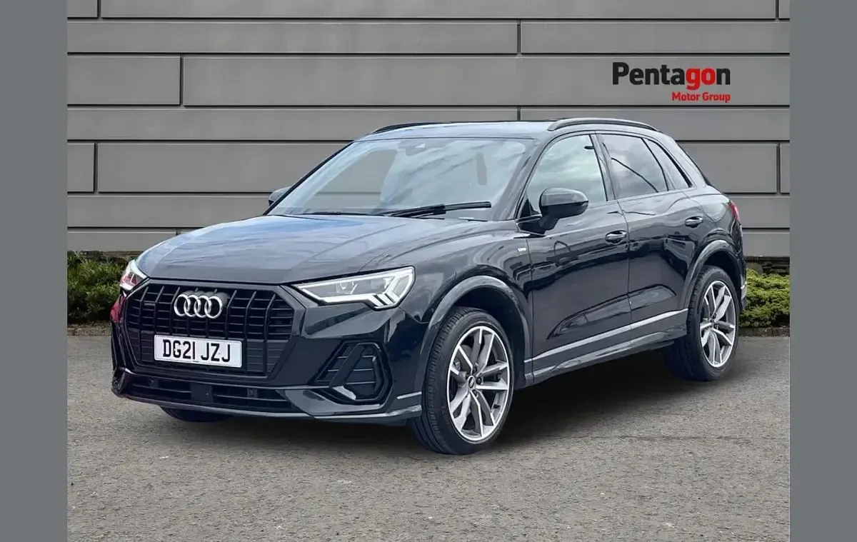 Used Audi Q3 Black Edition 196 HP (144 kW) 2021 Black SUV