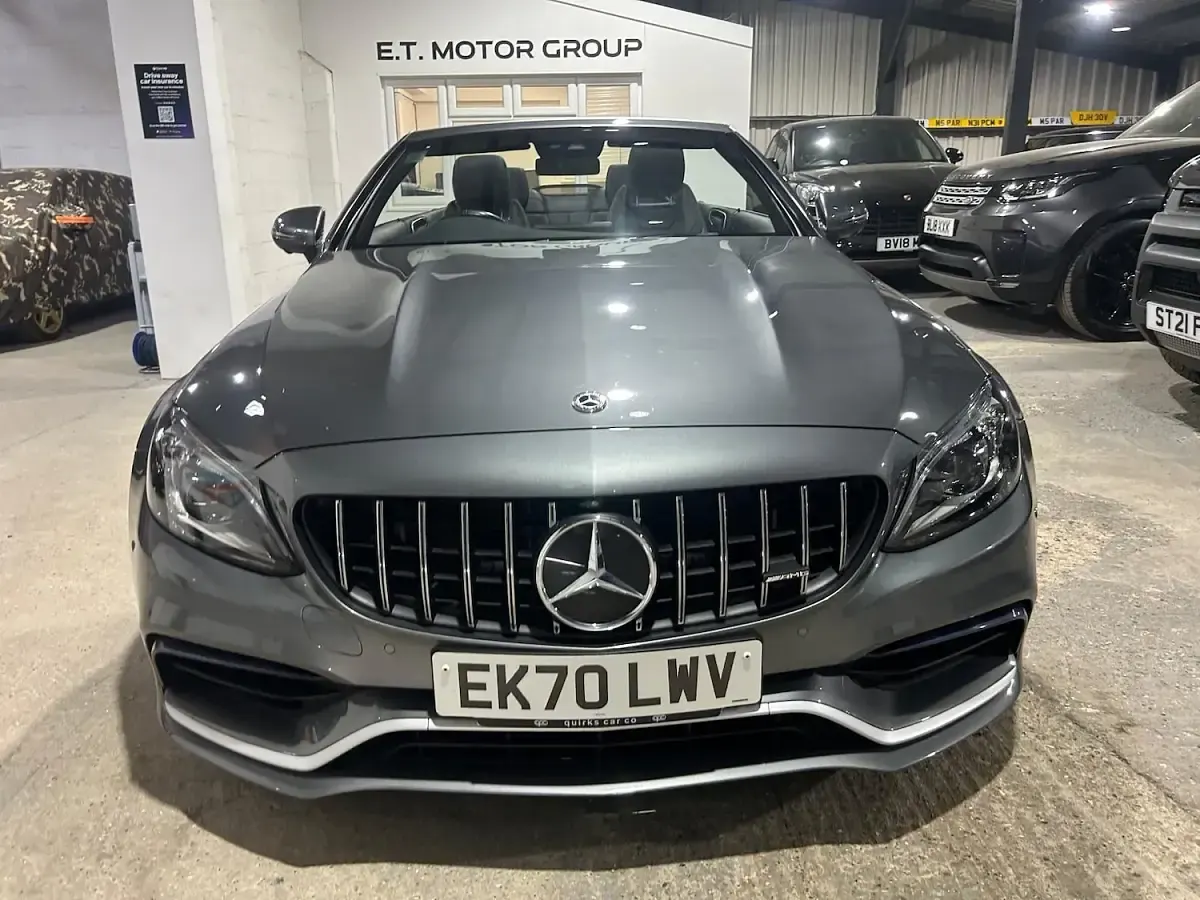 Used Mercedes C63 AMG Premium Plus 2020 Grey Cabriolet