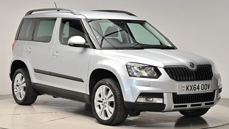 Silver Used 2014 Skoda Yeti Elegance SUV | £13,480 (A bit pricey) - Image 1/4