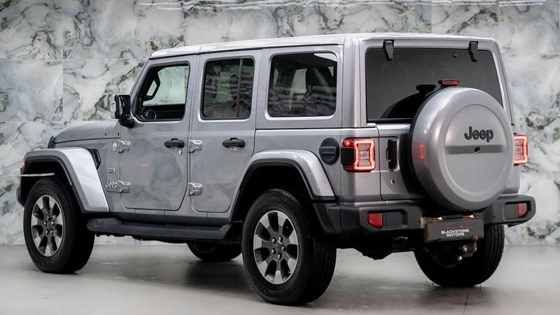 Used Jeep Wrangler Overland 2019 Grey SUV