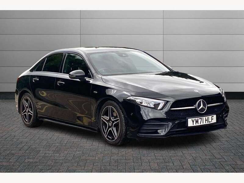 Cosmos black Used 2022 Mercedes A200 Executive Sedan | £20,990 (Fair price) - Image 1/4