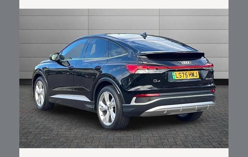 Used Audi Q4 Sportback e-tron S-Line 210 kW (286 HP) 2025 Black SUV