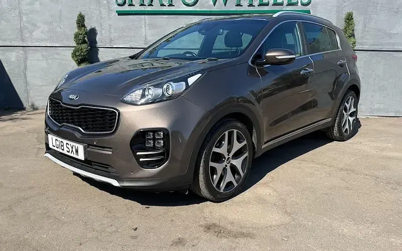 Used Kia Sportage GT-Line 141 HP (103 kW) 2018 Brown SUV