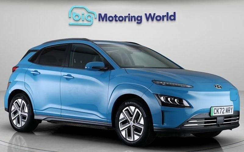 Used Hyundai Kona Premium 100 kW (136 HP) 2022 Blue SUV