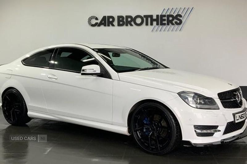Used Mercedes C180 AMG 2012 White Coupe