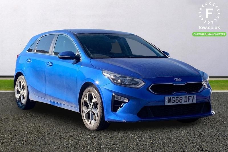 Used Kia Ceed 2018 Blue Hatchback