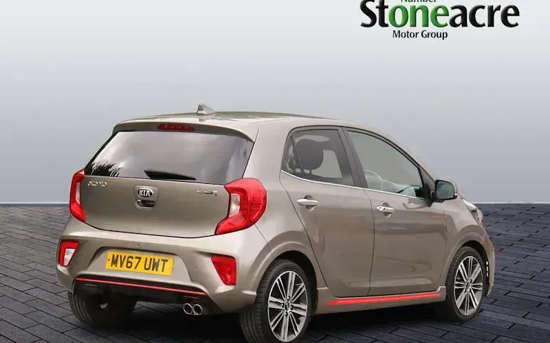 Used Kia Picanto GT-Line S 84 HP (61 kW) 2020 Silver Hatchback